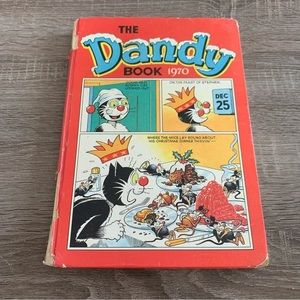 1970 The Dandy Book Comic Story Vintage Book